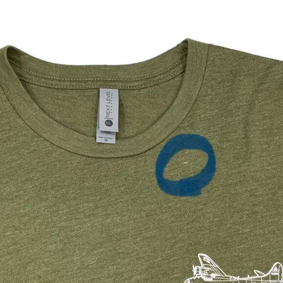 Hooters Girl Next Level Apparel Graphic Tee Shirt M Green - Picture 3 of 11